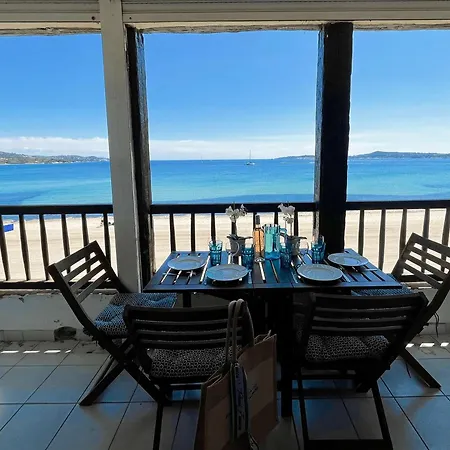 Apartment 4 Pieces Avec Balcon Et Vue Mer, Wifi Et Parking - Fr-1-868-20